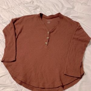 American Eagle Oversized Waffle Knit
